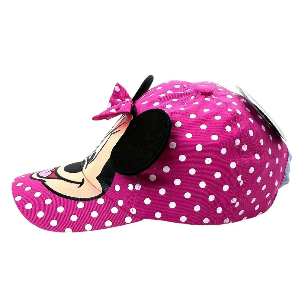 Minnie Mouse Disney Toddler Ball Cap Hat Minnie Rocks The Dots New With Tags